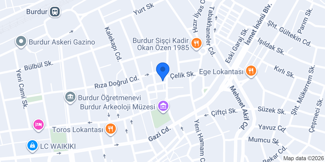 Pazar Eczanesi konumu