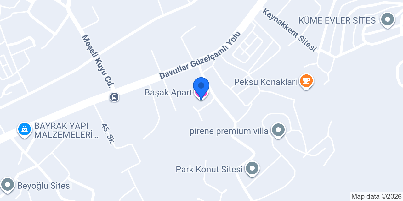 Başak Apart konumu