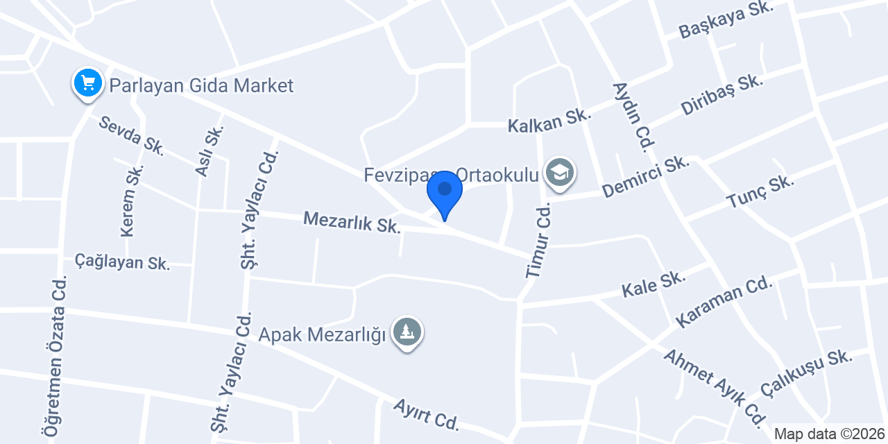 Çetin Mermer Granit konumu