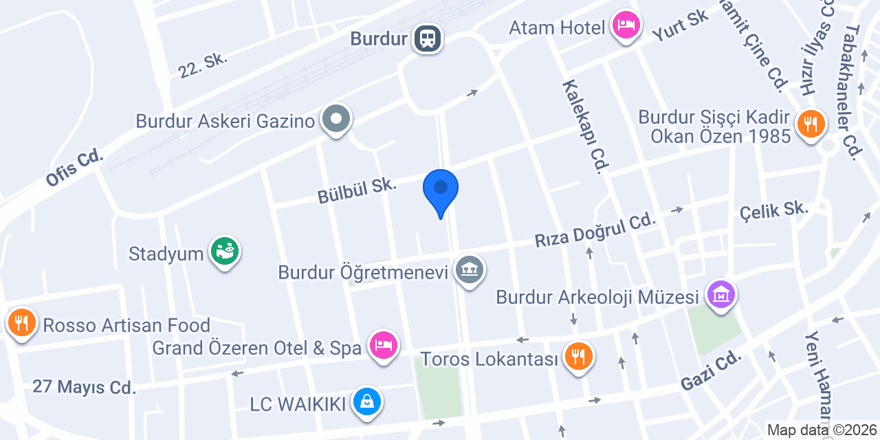 Yeni Deva Eczanesi konumu