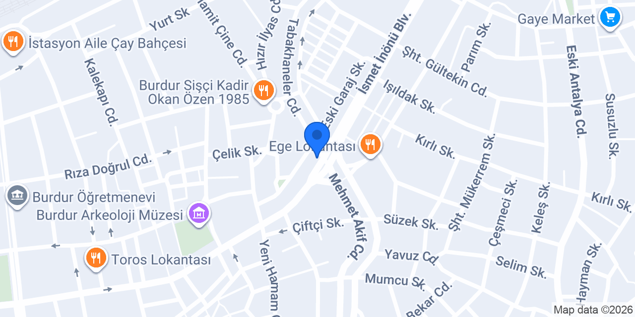 YALÇINDAĞ OTEL konumu