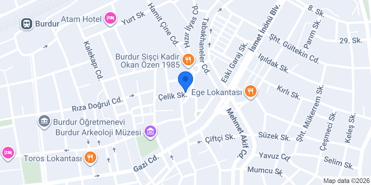 Gün Boya konumu