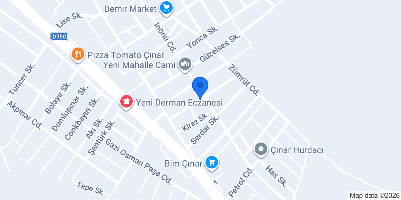 Elfin bayan terzi konumu