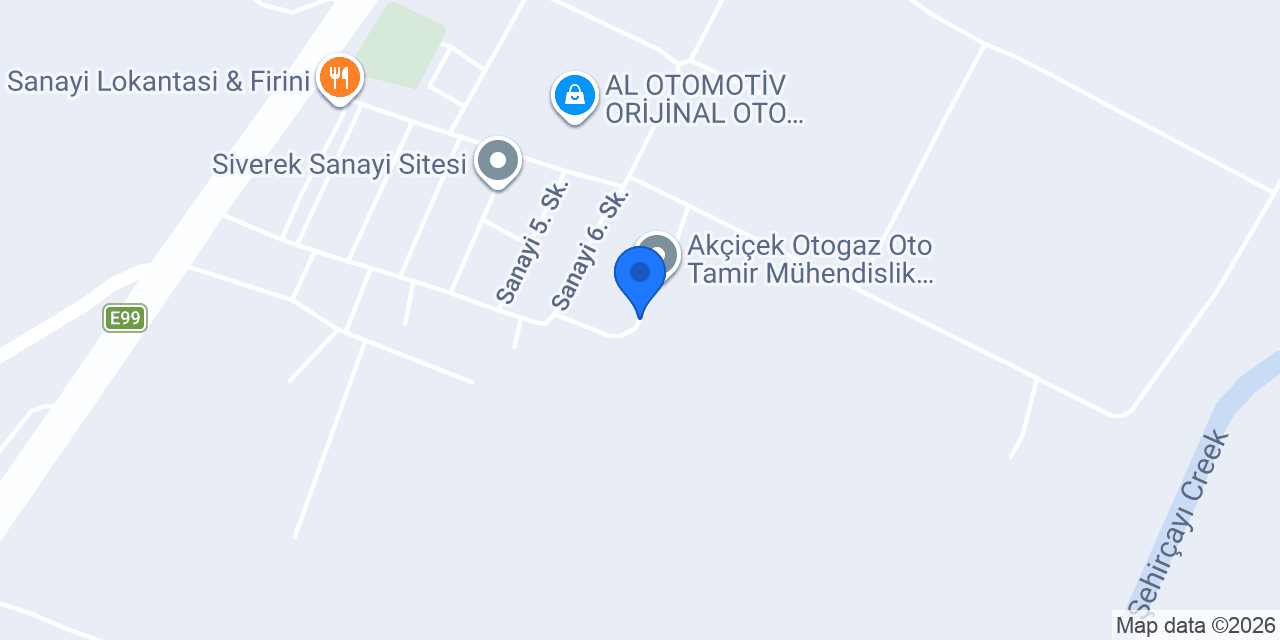 Samet oto elektrik konumu