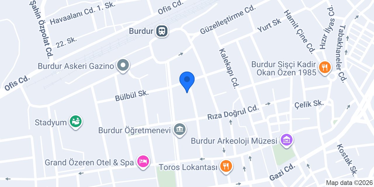 AHMET RİFAT KOR konumu