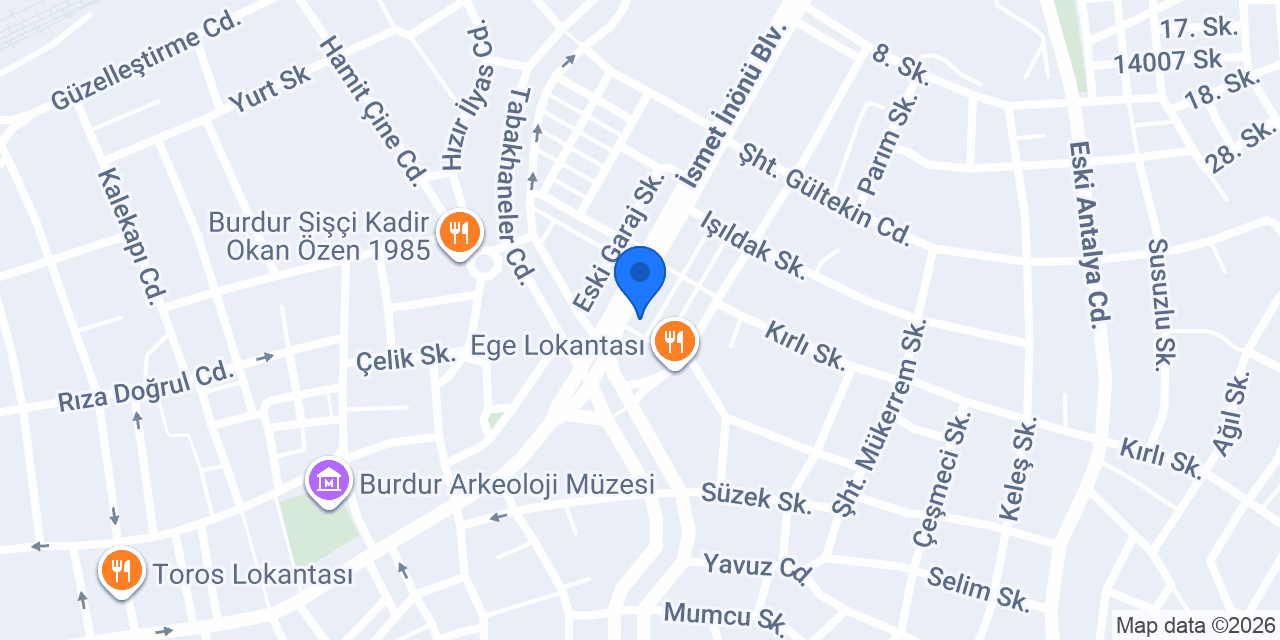Hedef Sürücü Kursu konumu