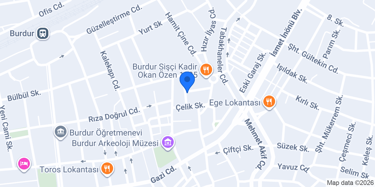 Karatay Veteriner Kliniği konumu