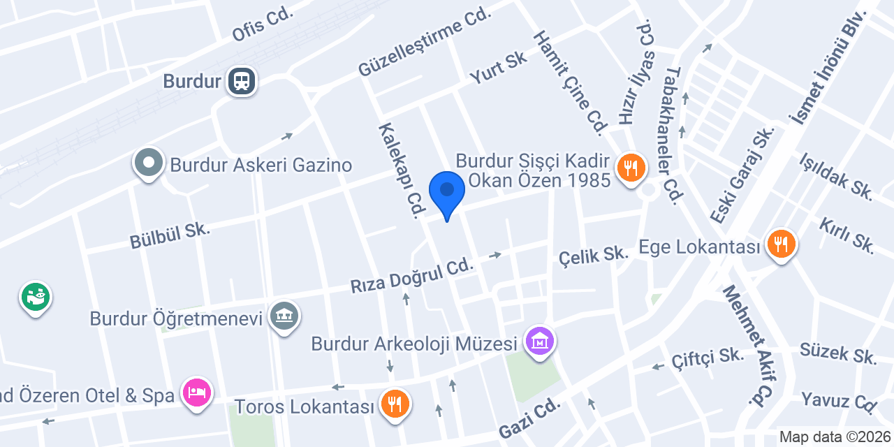 Aypek Reklam konumu