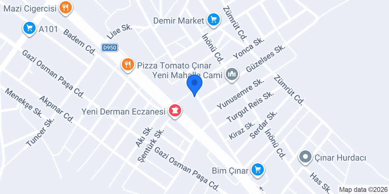 Ademhan Eczanesi konumu