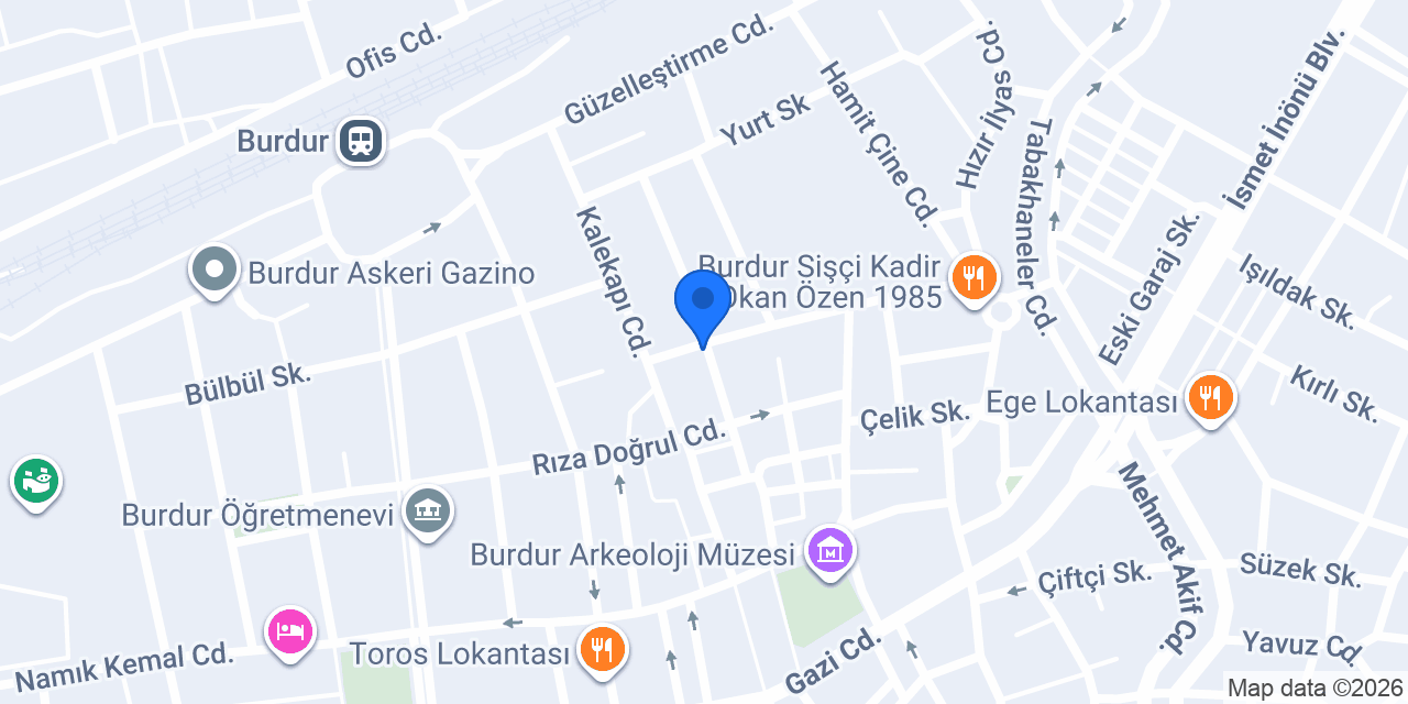 EKMEK TEKNEM konumu