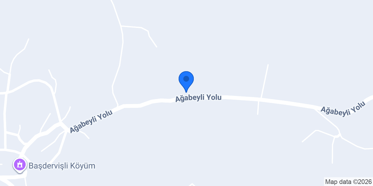 Şahinler Bağ Evi konumu