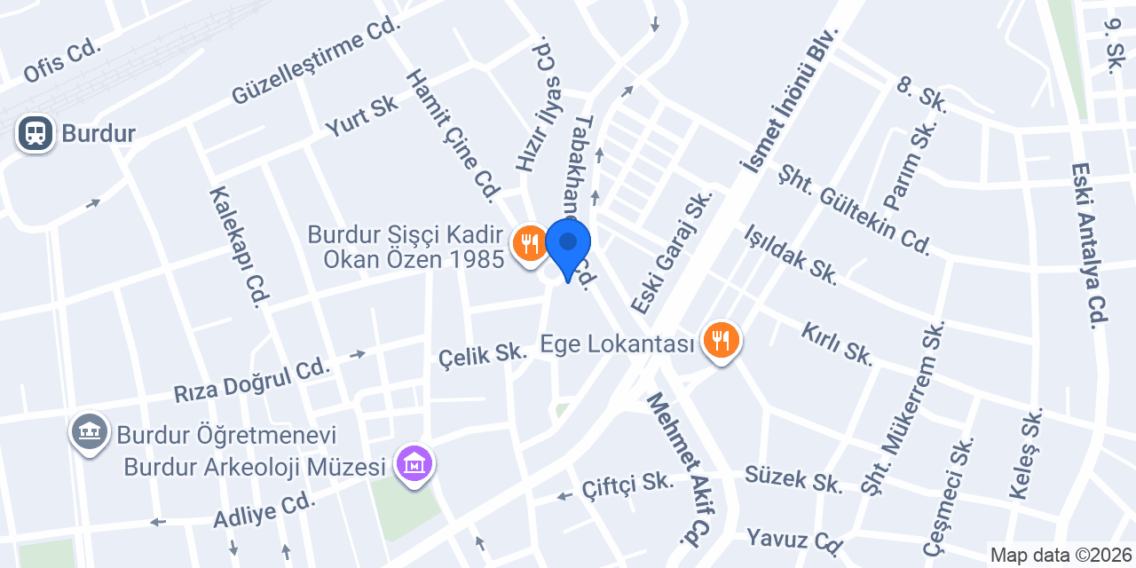 Demir Elektrik Bobinaj konumu