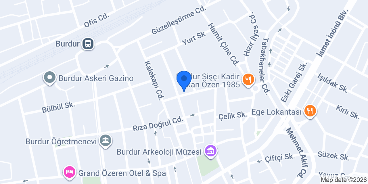 Danışman Hukuk Bürosu konumu