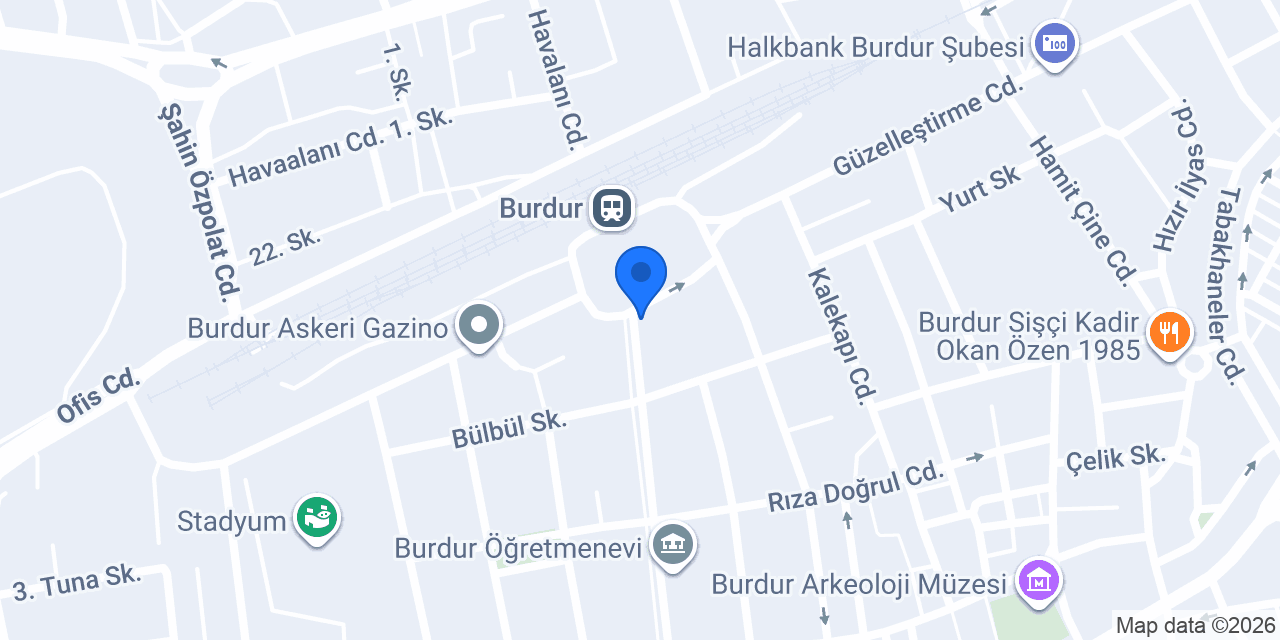 2 Nolu Aile Sağlığı Merkezi konumu