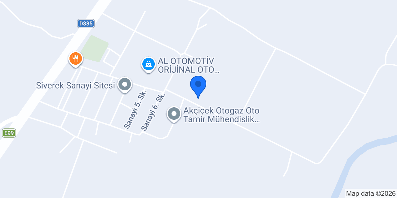 Kanara Oto Servis Bakım konumu