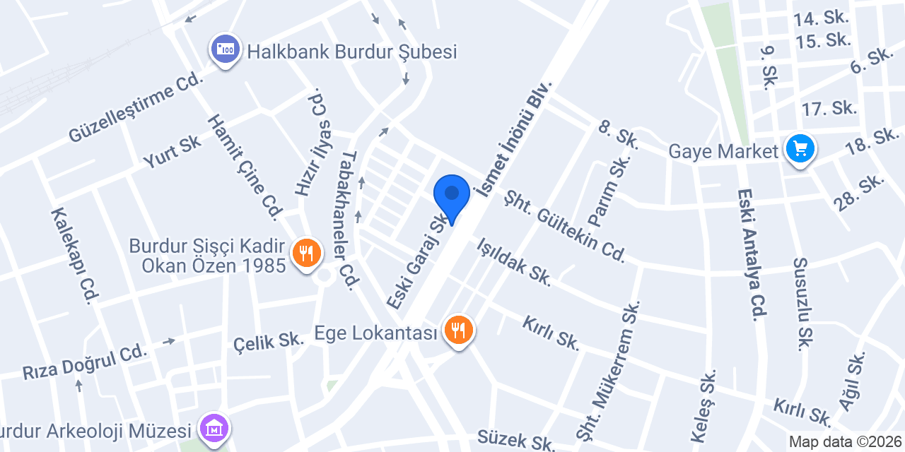 Karaca Optik konumu