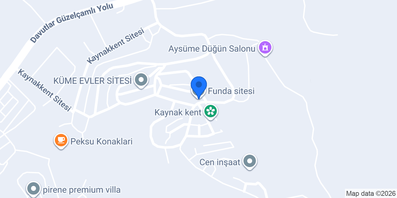 Efeler Çatı konumu