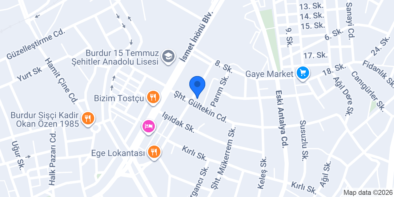 Diş Hekimi Mehmet Altay konumu