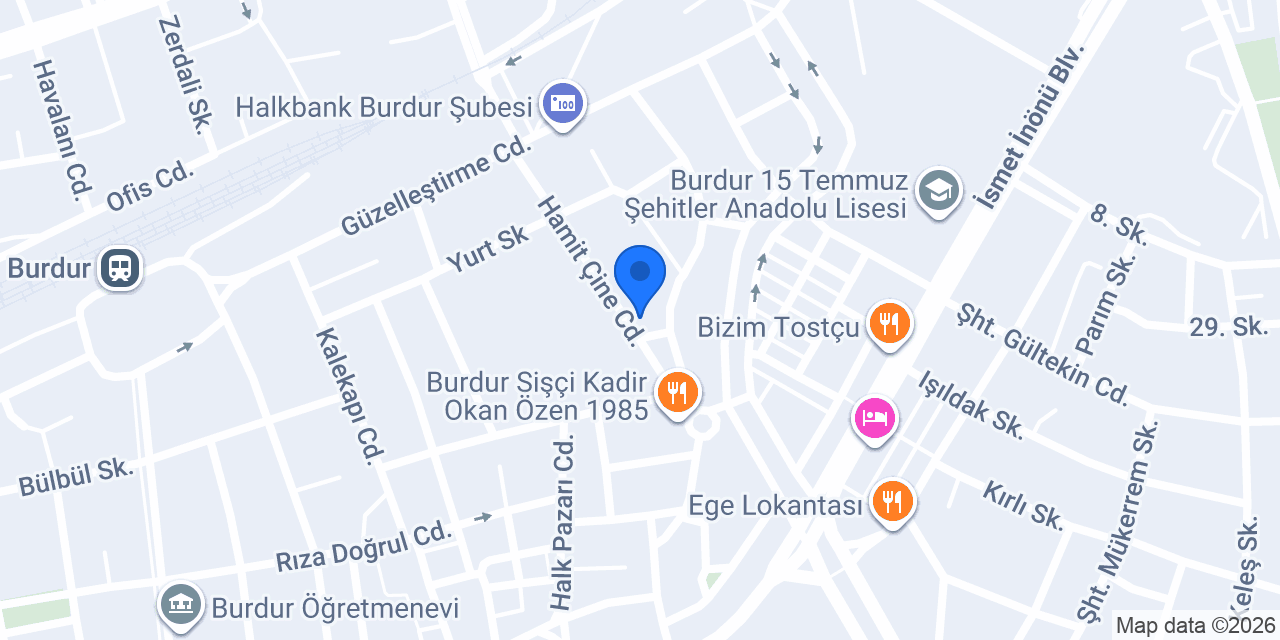 Doyuran pide ve Kebap Salonu konumu