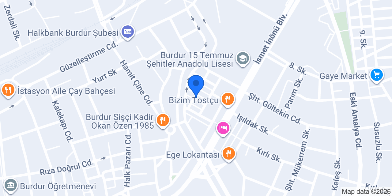 ŞEVİK TİCARET VE ZÜCCACİYE konumu