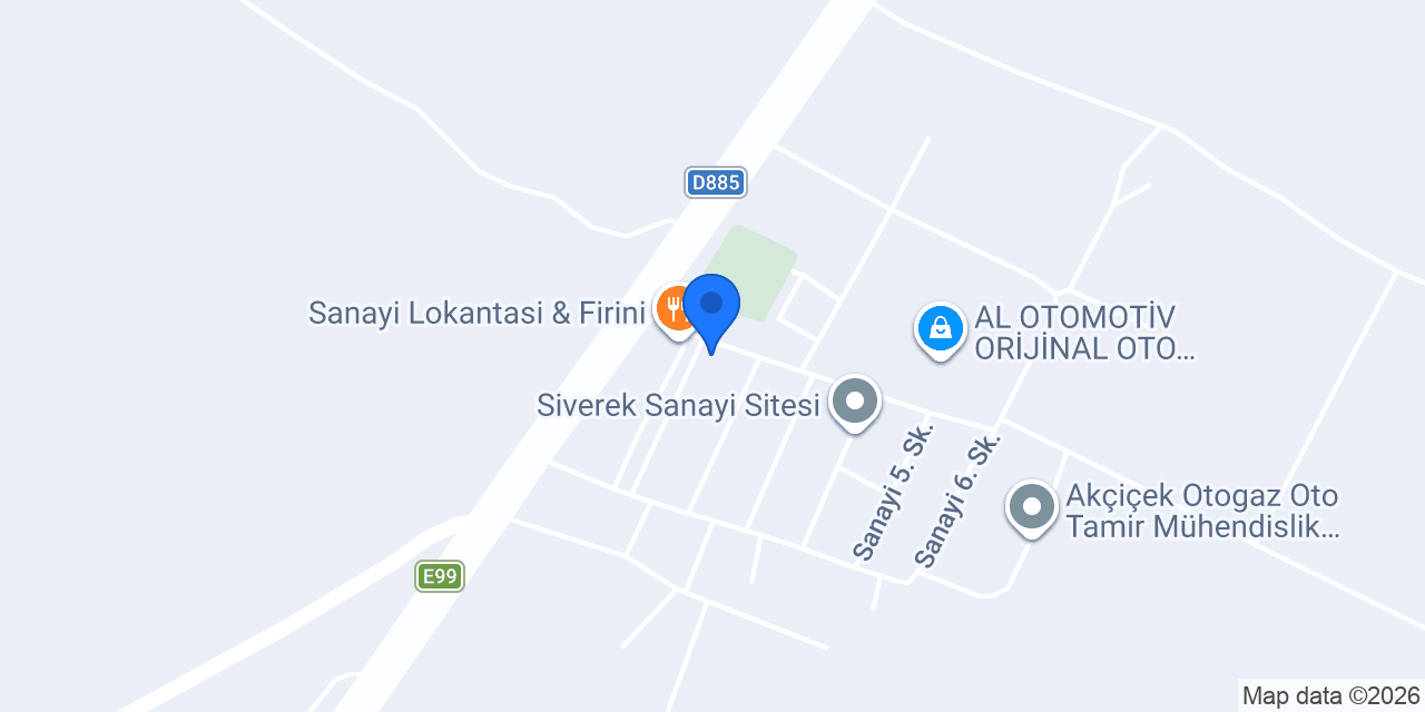 DEMİR HİDROLİK RULMAN SİVEREK konumu