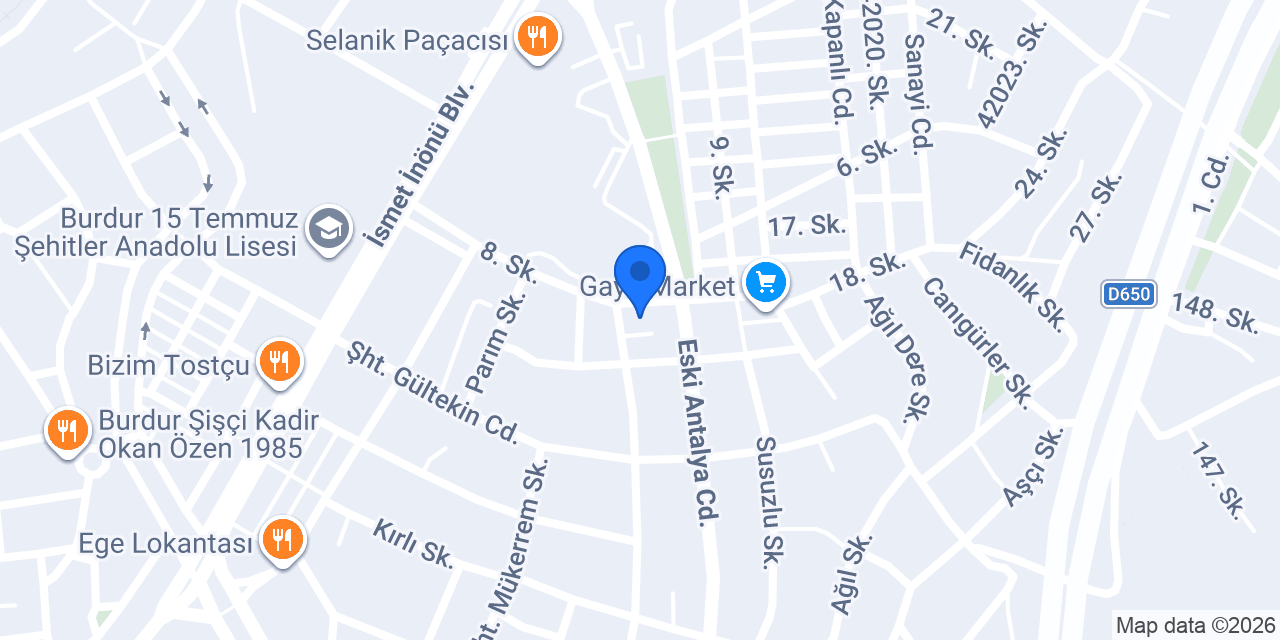 Kadirhan Erkek Kuafor konumu