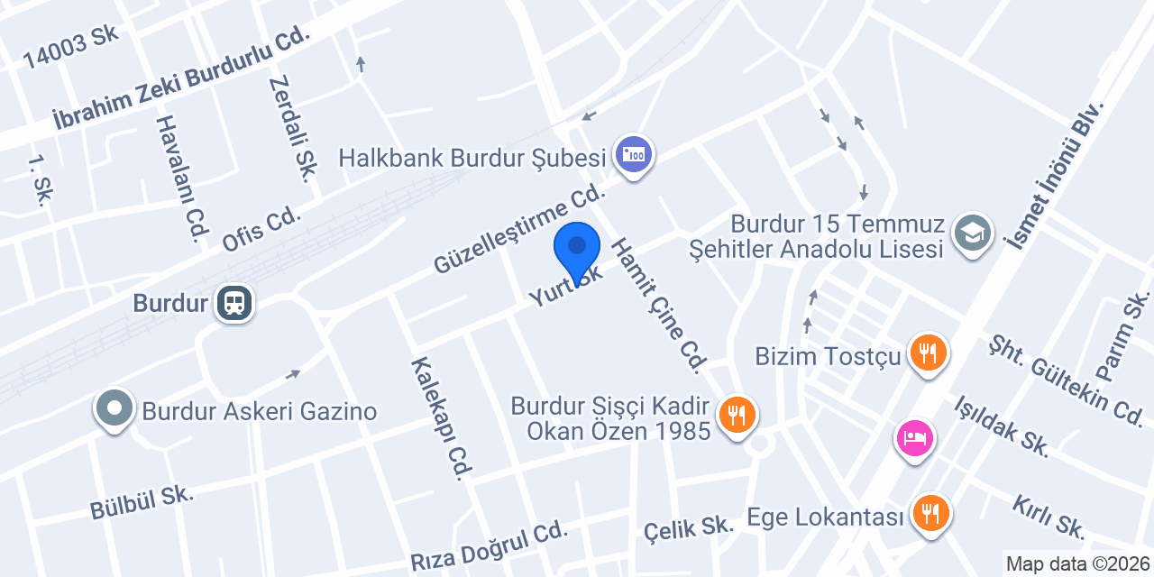Serkan Balikcilik konumu