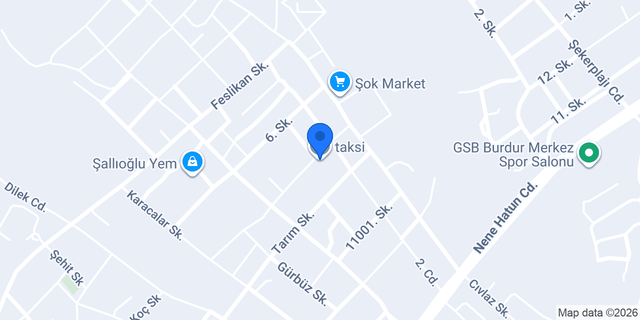 taksi konumu