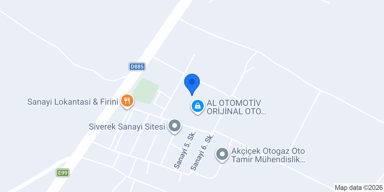 Siverek Oto Tamir servisi konumu
