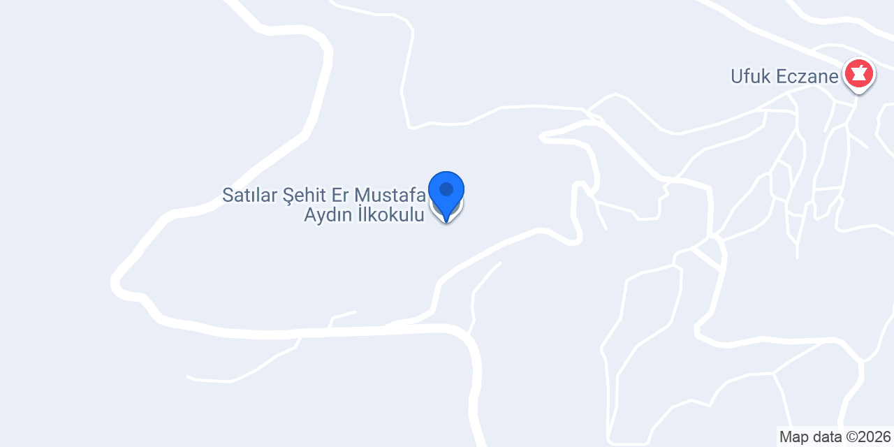 Satılar Şehit Er Mustafa Aydın İlkokulu konumu