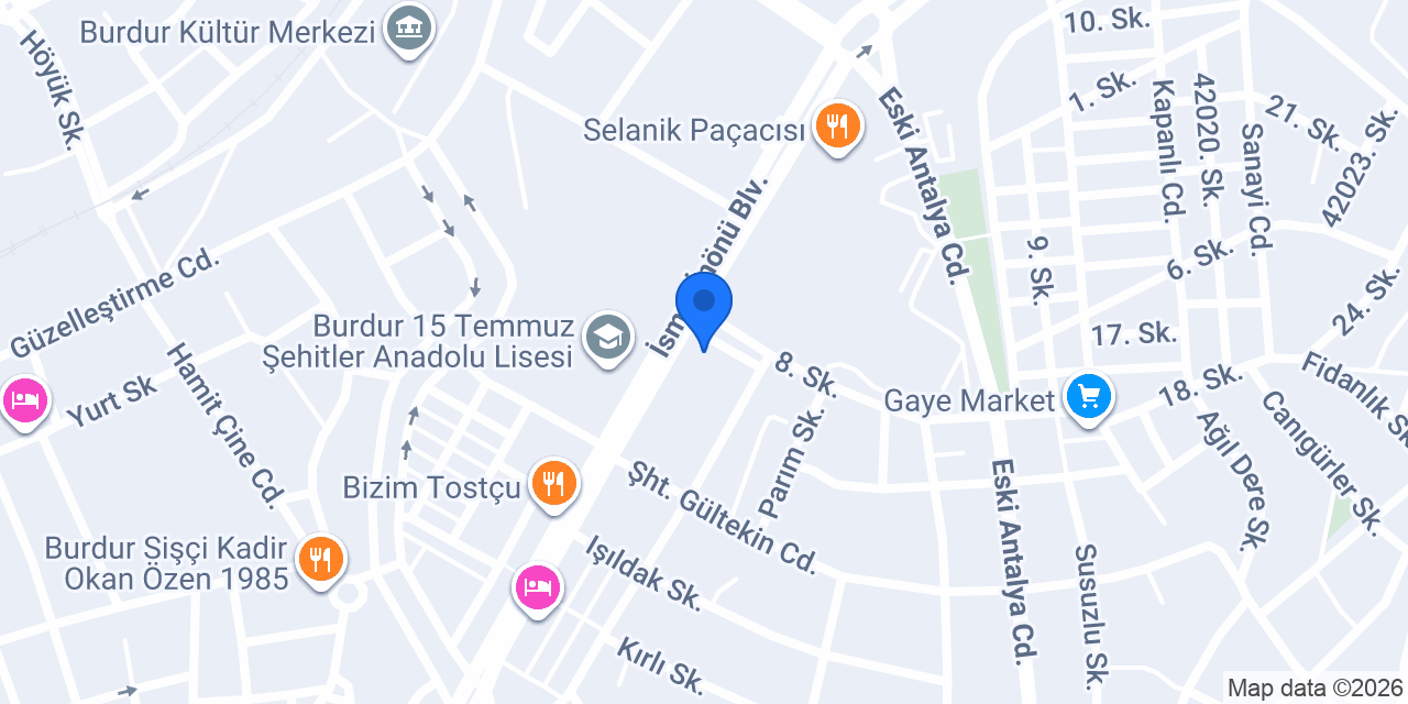 YİĞİT OPTİK konumu