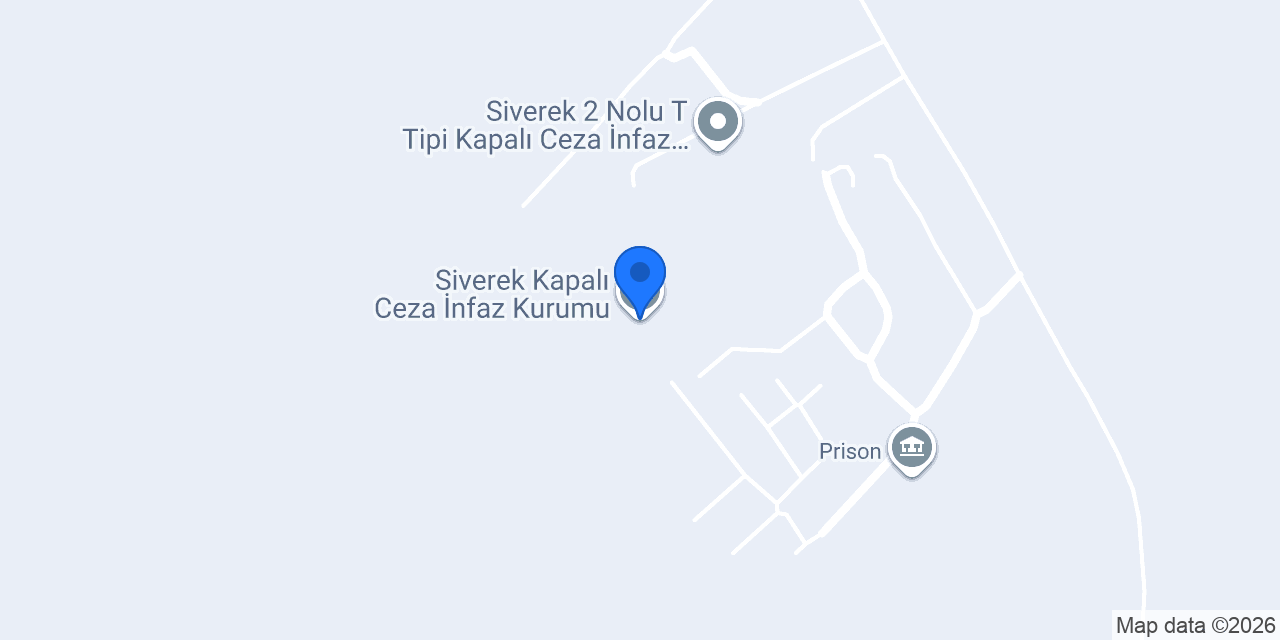 Siverek Kapalı Ceza İnfaz Kurumu konumu