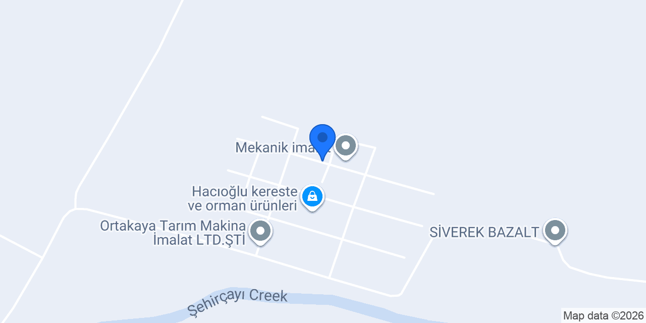 Kocaman Demir doğrama konumu
