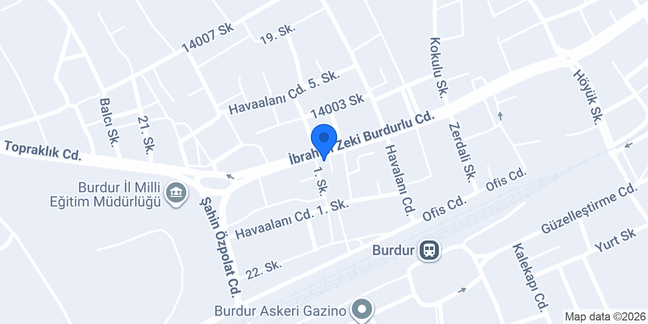 Yurtiçi Kargo Gazel konumu