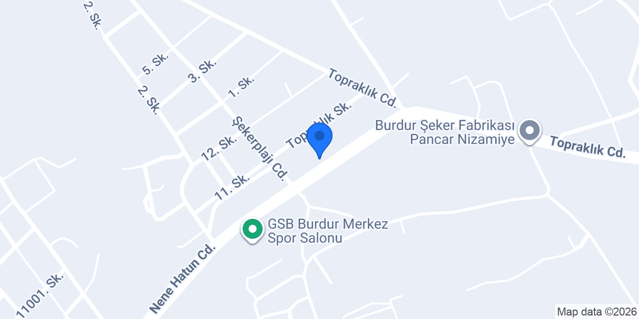 Öztadım Fırın Kafe konumu