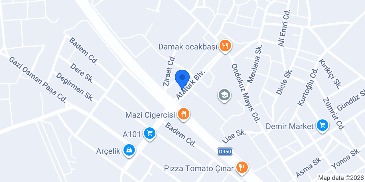 MERCAN AUTO konumu