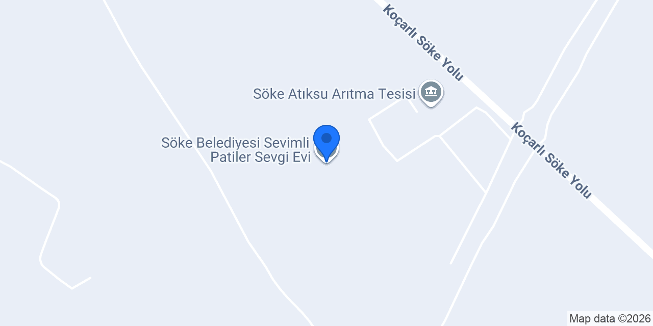 Söke Belediyesi Sevimli Patiler Sevgi Evi konumu