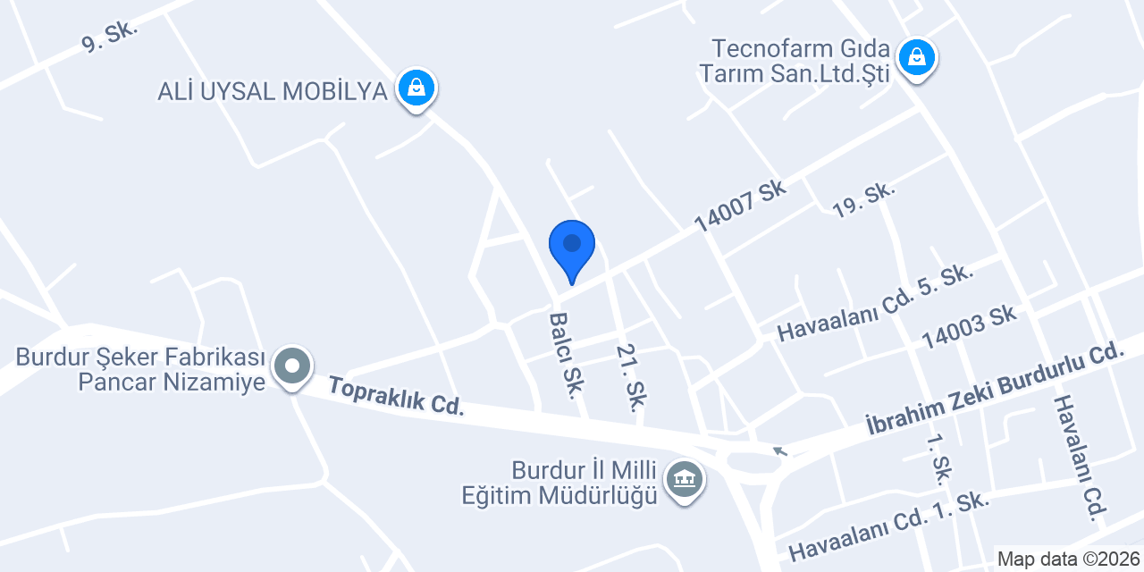 Gürkan anahtar Acil çilingir Burdur konumu