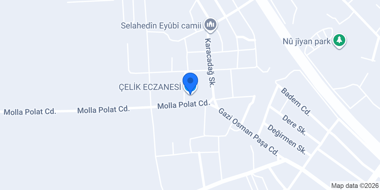 ÇELİK ECZANESİ konumu