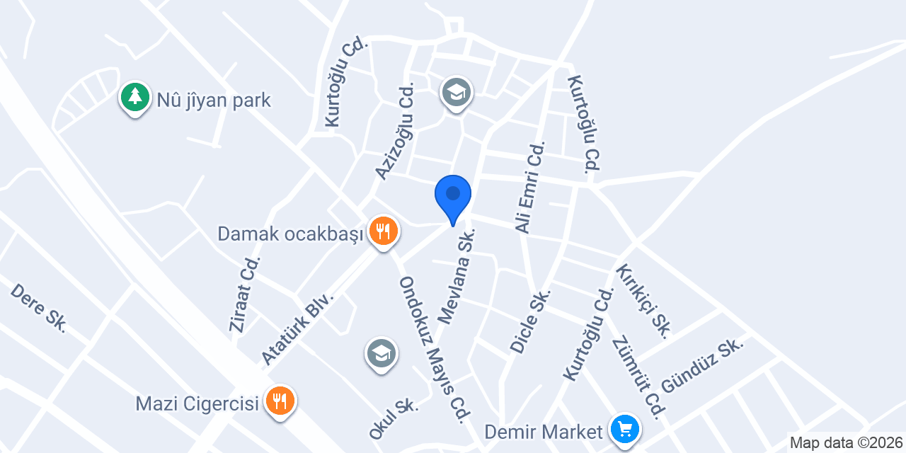 Dağlı Mobilya konumu