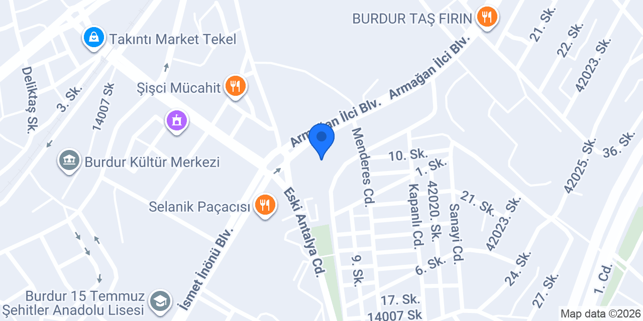 Mehmet Akif Ersoy İöo konumu