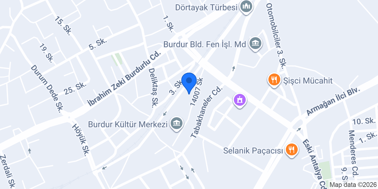 Anahtarcı Arif konumu