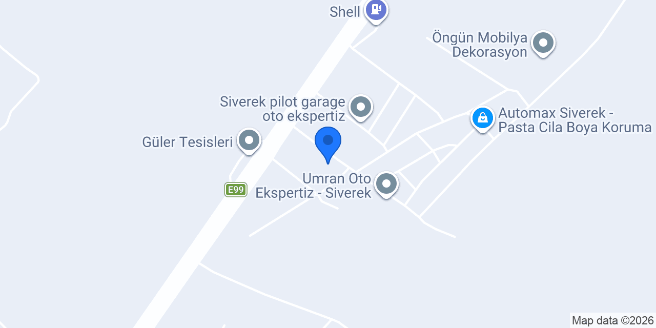 Siverek Garantili Arabam Otoekspertiz konumu