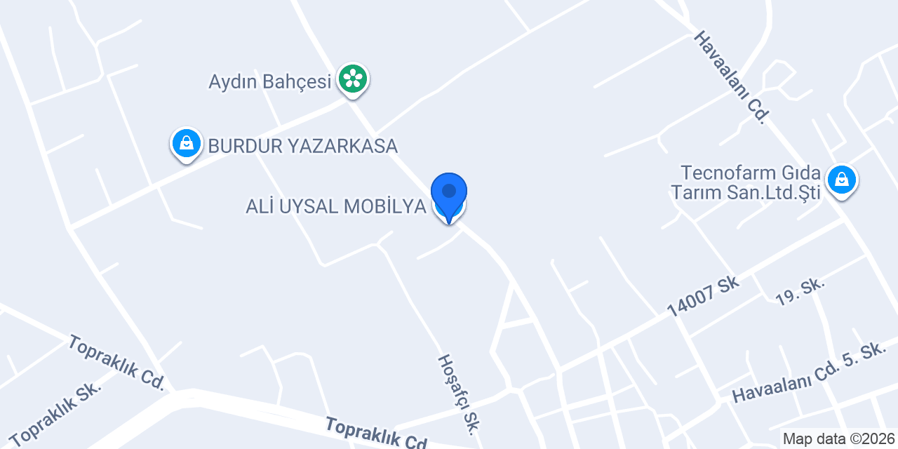 ALİ UYSAL MOBİLYA konumu