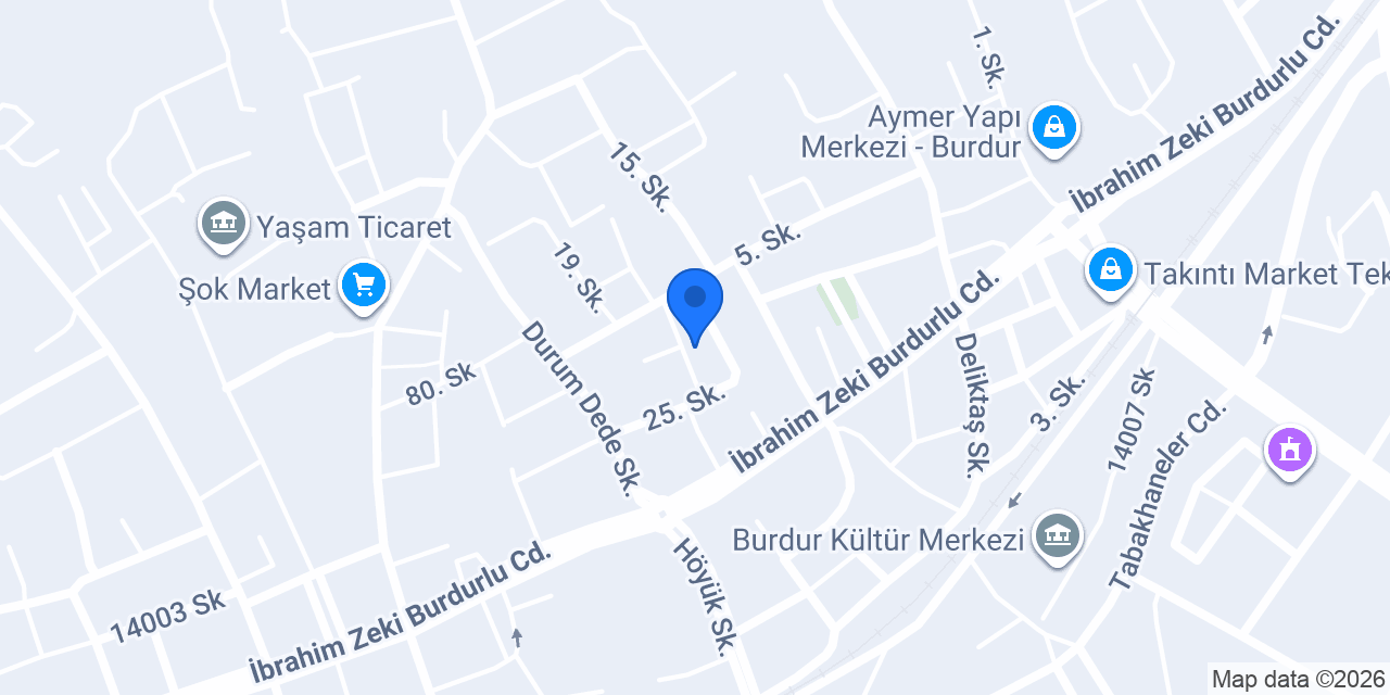 Aygün Tarım konumu