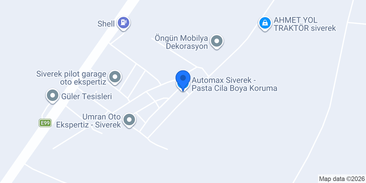 Automax Siverek - Pasta Cila Boya Koruma konumu