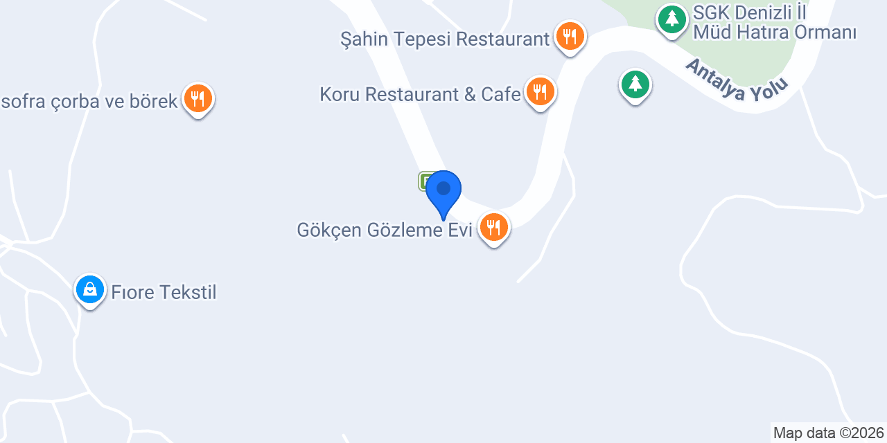 Teras Restaurant konumu