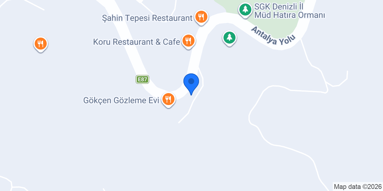 Şef'im Restaurant konumu