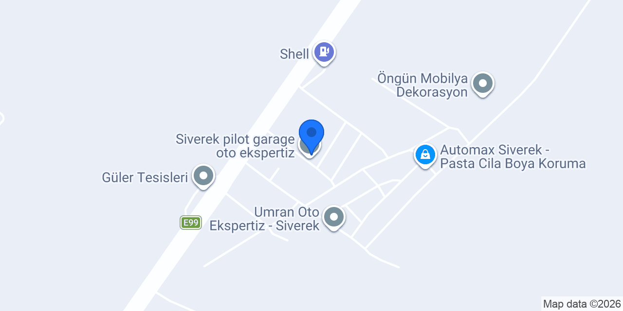 Siverek pilot garage oto ekspertiz konumu