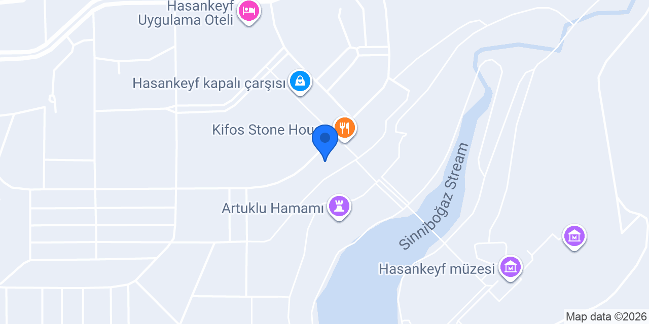 Ziraat Bankası Hasankeyf Şubesi konumu